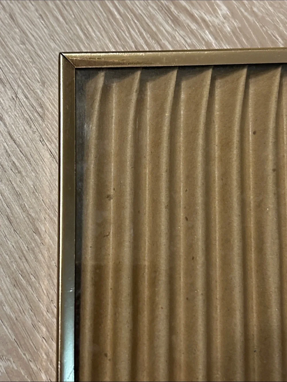 Vintage Gold Toned Decorative Picture Frame - Home Accents 5x7